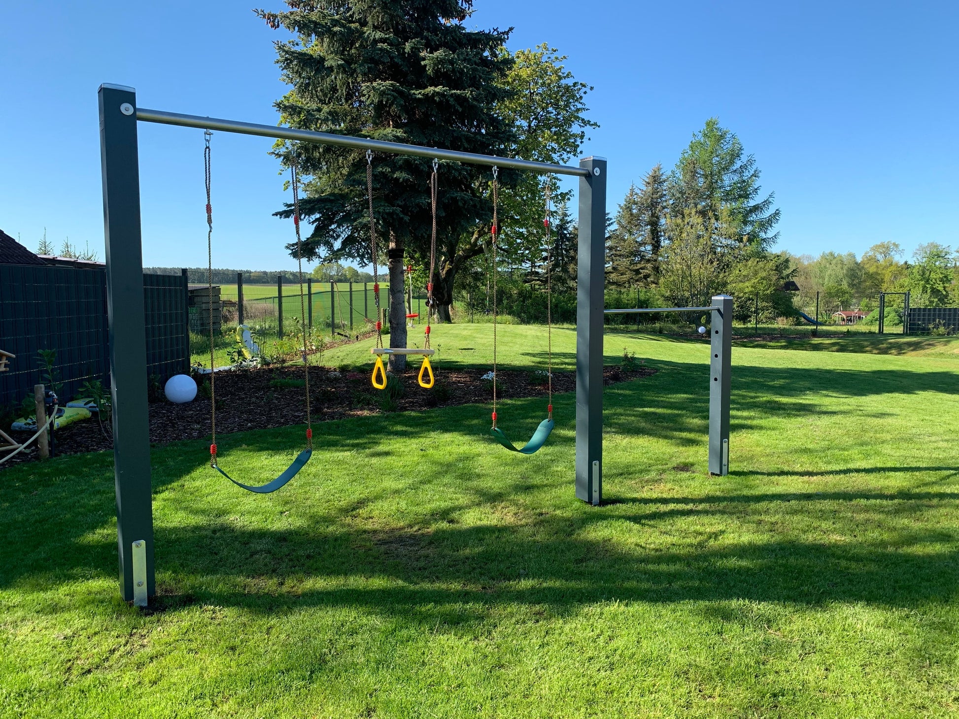 Dreierschaukel-Turnreck 'Triple Dream Flyer II' - MEINE-SCHAUKEL