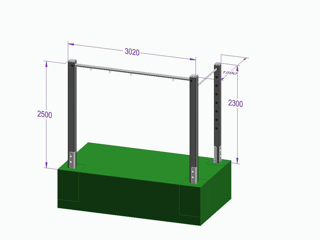 Doppelschaukel-Turnreck - 'Double Dream Flyer II' - MEINE-SCHAUKEL