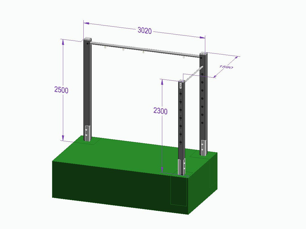 Doppelschaukel-Turnreck - 'Double Dream Flyer II' - MEINE-SCHAUKEL