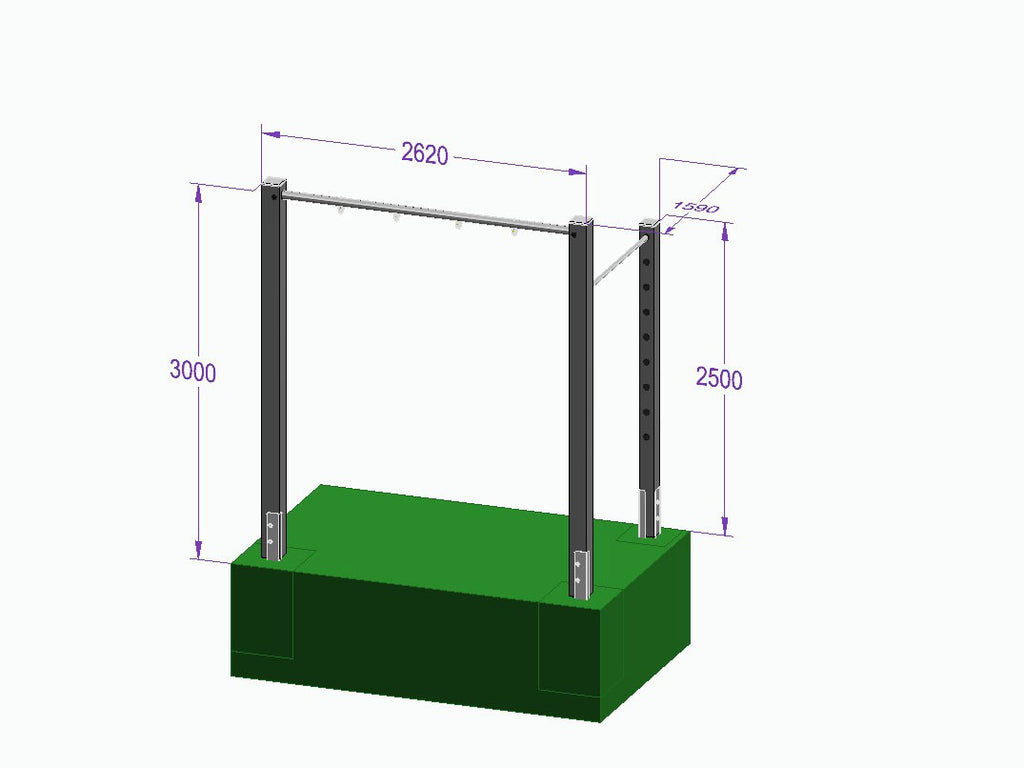 Doppelschaukel-Turnreck - 'Double Dream Flyer II' - MEINE-SCHAUKEL