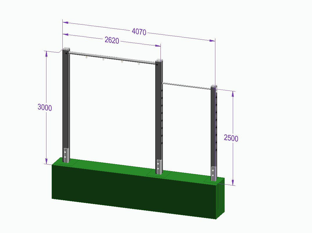 Doppelschaukel-Turnreck - 'Double Dream Flyer II' - MEINE-SCHAUKEL