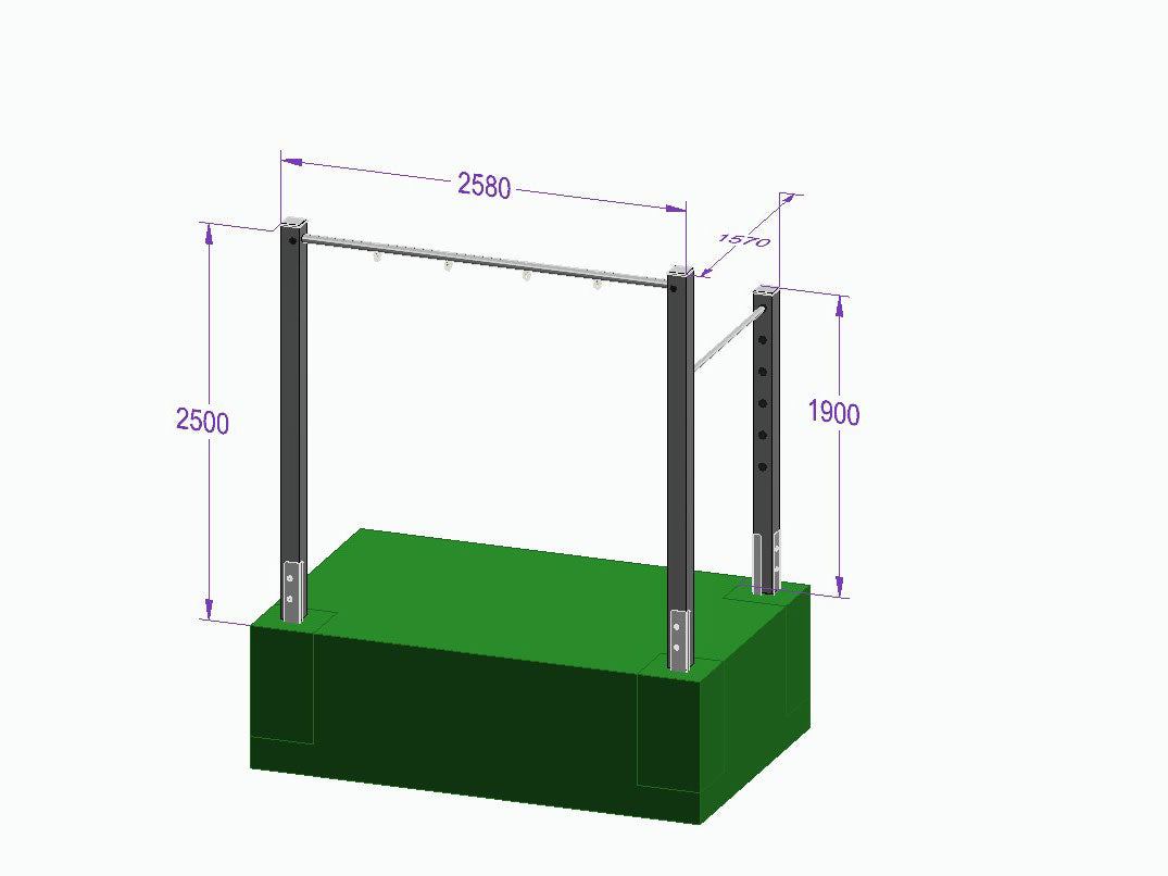 Doppelschaukel-Turnreck - 'Double Dream Flyer II' - MEINE-SCHAUKEL
