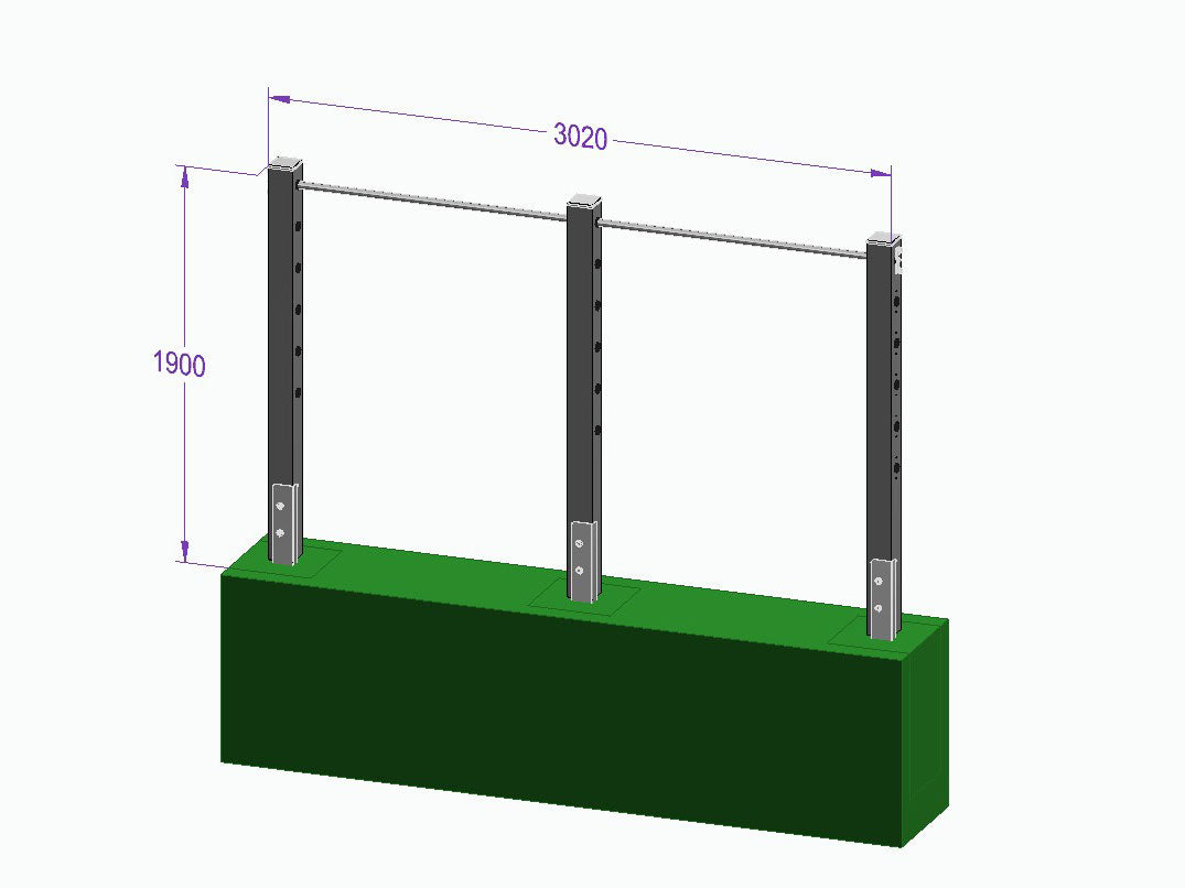 Doppel-Turnreck - MEINE-SCHAUKEL