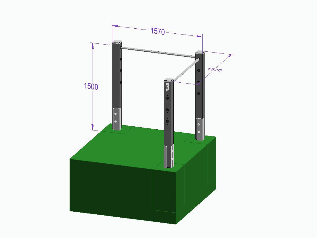 Doppel-Turnreck - MEINE-SCHAUKEL