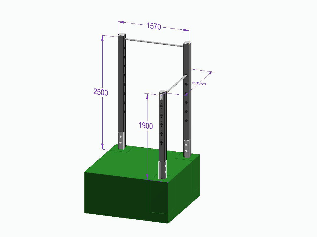 Doppel-Turnreck - MEINE-SCHAUKEL