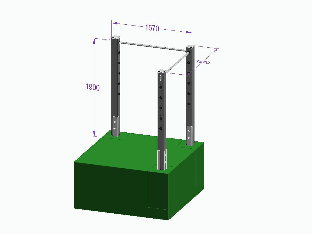 Doppel-Turnreck - MEINE-SCHAUKEL