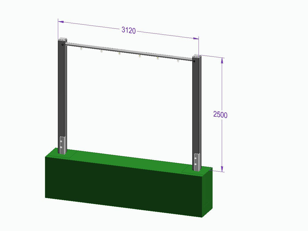 Dreierschaukel 'Triple Dream Flyer I' - MEINE-SCHAUKEL